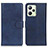 Custodia Portafoglio In Pelle Cover con Supporto A05D per Realme Narzo 50A Prime Blu