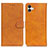 Custodia Portafoglio In Pelle Cover con Supporto A05D per Samsung Galaxy A04E Marrone