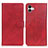 Custodia Portafoglio In Pelle Cover con Supporto A05D per Samsung Galaxy M04 Rosso