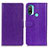 Custodia Portafoglio In Pelle Cover con Supporto A06D per Motorola Moto E40 Viola