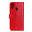 Custodia Portafoglio In Pelle Cover con Supporto A06D per Motorola Moto G31 Rosso