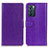 Custodia Portafoglio In Pelle Cover con Supporto A06D per Oppo Reno6 5G Viola