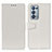 Custodia Portafoglio In Pelle Cover con Supporto A06D per Oppo Reno6 Pro+ Plus 5G Bianco