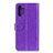 Custodia Portafoglio In Pelle Cover con Supporto A06D per Samsung Galaxy M32 5G Viola