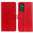 Custodia Portafoglio In Pelle Cover con Supporto A06D per Samsung Galaxy Quantum2 5G Rosso