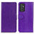 Custodia Portafoglio In Pelle Cover con Supporto A06D per Samsung Galaxy Quantum2 5G Viola