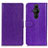 Custodia Portafoglio In Pelle Cover con Supporto A06D per Sony Xperia PRO-I Viola