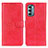 Custodia Portafoglio In Pelle Cover con Supporto A07D per Motorola Moto G Stylus (2022) 5G Rosso