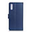 Custodia Portafoglio In Pelle Cover con Supporto A08D per Samsung Galaxy M02 Blu