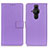 Custodia Portafoglio In Pelle Cover con Supporto A08D per Sony Xperia PRO-I Viola