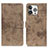 Custodia Portafoglio In Pelle Cover con Supporto A10 per Apple iPhone 14 Pro