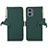 Custodia Portafoglio In Pelle Cover con Supporto A11D per Motorola Moto G 5G (2023) Verde