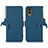 Custodia Portafoglio In Pelle Cover con Supporto A11D per Nokia C210 Blu