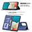 Custodia Portafoglio In Pelle Cover con Supporto B01F per Samsung Galaxy A53 5G