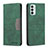 Custodia Portafoglio In Pelle Cover con Supporto B01F per Samsung Galaxy F23 5G Verde