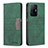 Custodia Portafoglio In Pelle Cover con Supporto B01F per Xiaomi Mi 11T 5G Verde