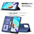 Custodia Portafoglio In Pelle Cover con Supporto B01F per Xiaomi Redmi 10 4G
