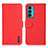 Custodia Portafoglio In Pelle Cover con Supporto B01H per Motorola Moto Edge Lite 5G Rosso