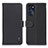 Custodia Portafoglio In Pelle Cover con Supporto B01H per Motorola Moto G 5G (2022) Nero