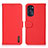 Custodia Portafoglio In Pelle Cover con Supporto B01H per Motorola Moto G 5G (2022) Rosso