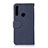 Custodia Portafoglio In Pelle Cover con Supporto B01H per Motorola Moto One Fusion Plus Blu