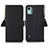 Custodia Portafoglio In Pelle Cover con Supporto B01H per Nokia C12 Pro