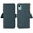 Custodia Portafoglio In Pelle Cover con Supporto B01H per Nokia C12 Pro