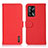 Custodia Portafoglio In Pelle Cover con Supporto B01H per Oppo A74 4G Rosso