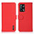 Custodia Portafoglio In Pelle Cover con Supporto B01H per Oppo A95 4G Rosso