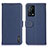 Custodia Portafoglio In Pelle Cover con Supporto B01H per Oppo K9 5G Blu