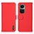 Custodia Portafoglio In Pelle Cover con Supporto B01H per Oppo Reno10 Pro 5G Rosso