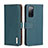 Custodia Portafoglio In Pelle Cover con Supporto B01H per Samsung Galaxy A03s