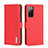 Custodia Portafoglio In Pelle Cover con Supporto B01H per Samsung Galaxy A03s Rosso