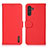 Custodia Portafoglio In Pelle Cover con Supporto B01H per Samsung Galaxy A13 5G Rosso