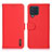 Custodia Portafoglio In Pelle Cover con Supporto B01H per Samsung Galaxy M32 4G Rosso