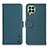 Custodia Portafoglio In Pelle Cover con Supporto B01H per Samsung Galaxy M33 5G Verde