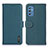 Custodia Portafoglio In Pelle Cover con Supporto B01H per Samsung Galaxy M52 5G Verde