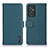 Custodia Portafoglio In Pelle Cover con Supporto B01H per Samsung Galaxy Quantum2 5G Verde