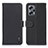 Custodia Portafoglio In Pelle Cover con Supporto B01H per Xiaomi Redmi K50i 5G Nero