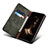 Custodia Portafoglio In Pelle Cover con Supporto B01S per Samsung Galaxy M32 4G