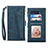 Custodia Portafoglio In Pelle Cover con Supporto B01S per Samsung Galaxy Note 20 Ultra 5G