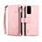 Custodia Portafoglio In Pelle Cover con Supporto B01S per Samsung Galaxy S20 5G