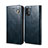 Custodia Portafoglio In Pelle Cover con Supporto B01S per Xiaomi Redmi Note 9 4G Blu