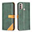 Custodia Portafoglio In Pelle Cover con Supporto B02F per Motorola Moto E20