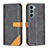 Custodia Portafoglio In Pelle Cover con Supporto B02F per Motorola Moto Edge S30 5G
