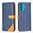 Custodia Portafoglio In Pelle Cover con Supporto B02F per Motorola Moto G71 5G