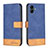 Custodia Portafoglio In Pelle Cover con Supporto B02F per Samsung Galaxy A04E
