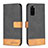 Custodia Portafoglio In Pelle Cover con Supporto B02F per Samsung Galaxy S20 5G Nero