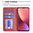 Custodia Portafoglio In Pelle Cover con Supporto B02F per Xiaomi Mi 12 5G