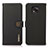 Custodia Portafoglio In Pelle Cover con Supporto B02H per Motorola Moto G Power (2021) Nero